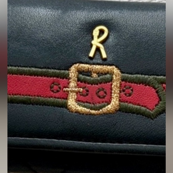 Roberta Di Camerino leather key case card holder made in Italy - Picture 4 of 16